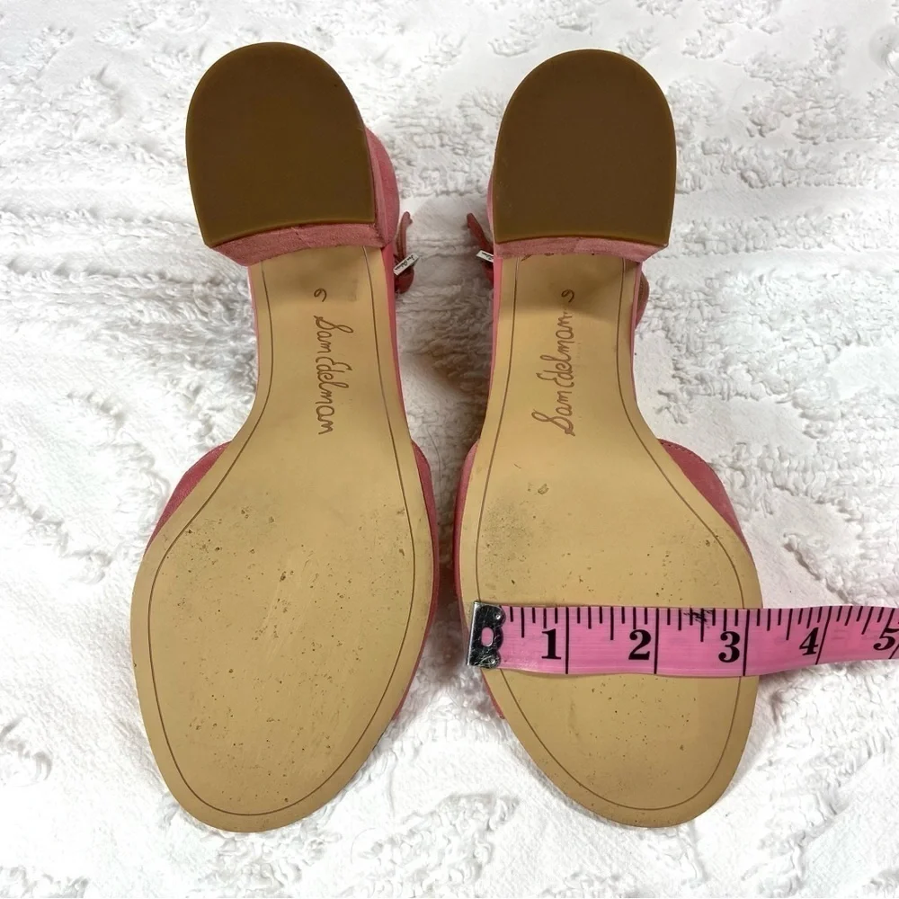 SAM EDELMAN Womens Susie Heels Sz 6M Hyperfeminine Barbie Core Coquette Costume​